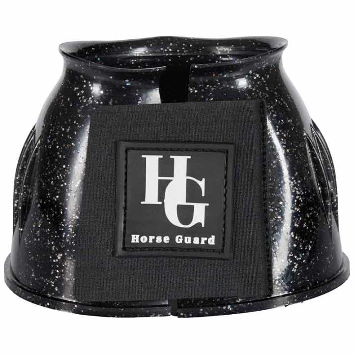 Cloches Texas Glitter HG Noir dans le groupe Équipement cheval / Protections des Membres / Cloches  chez Equinest (806982001BA_r)