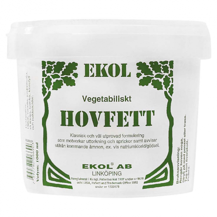 Graisse à sabot végétale 1L dans le groupe Produits de soins / Soin du sabot chez Equinest (813060-1000)