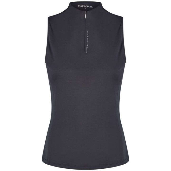 Haut d'équitation Tank Half Zip Classic Sports Bleu Marine dans le groupe Vêtements d'équitation / T-shirts & Hauts d'équitation / T-shirts chez Equinest (81517613NA_r)