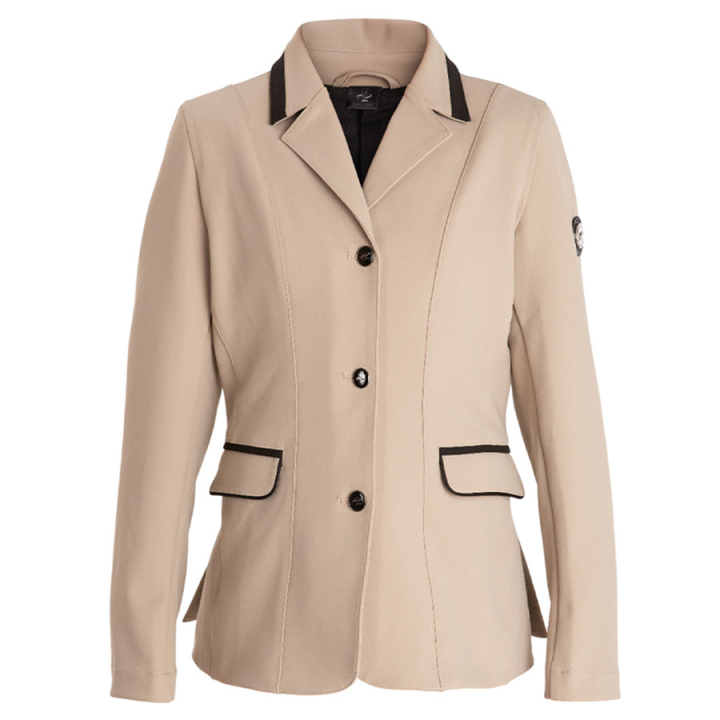 Veste de compétition Enfants/Junior Wendy Beige dans le groupe Vêtements d'équitation / Vestes et queues-de-pie chez Equinest (818513BE_r)