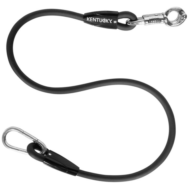 Corde d'attache Box Lead & Cross Silicone Noir dans le groupe Équipement cheval / Longes et longes de transport / Longes de transport chez Equinest (821580155BA_r)