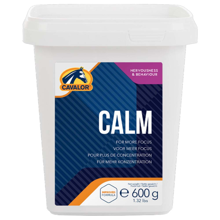 Calm 600g dans le groupe Compléments alimentaires / Compléments alimentaires pour chevaux / Apaisant chez Equinest (82191501)