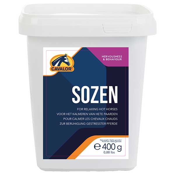 SoZen 0,4 kg dans le groupe Compléments alimentaires / Compléments alimentaires pour chevaux / Apaisant chez Equinest (82197704)