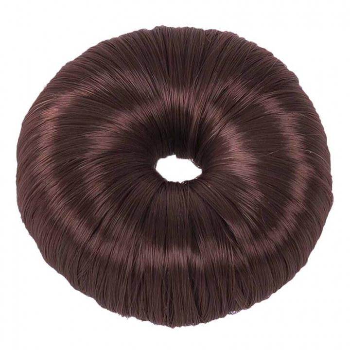 Donut capillaire Brun dans le groupe Vêtements d'équitation / Accessoires / Filets à cheveux & Elastiques à cheveux chez Equinest (8279BR)