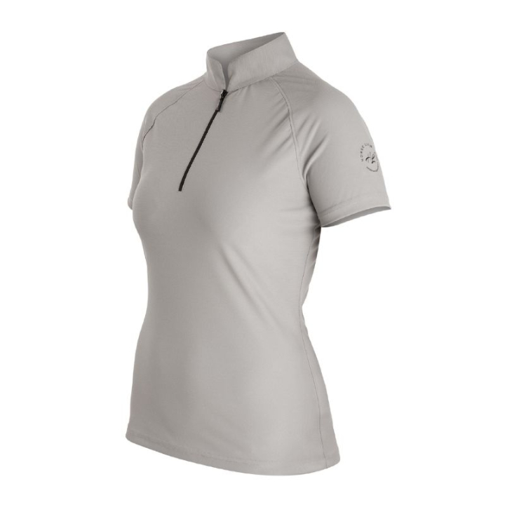 Chemise d'équitation Mika Short Sleeve Gris dans le groupe Vêtements d'équitation / T-shirts & Hauts d'équitation / T-shirts chez Equinest (855913GR_r)