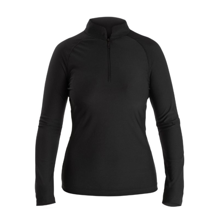 Chemise d'équitation Mika Long Sleeve Noir dans le groupe Vêtements d'équitation / Pulls chez Equinest (856113BA_r)