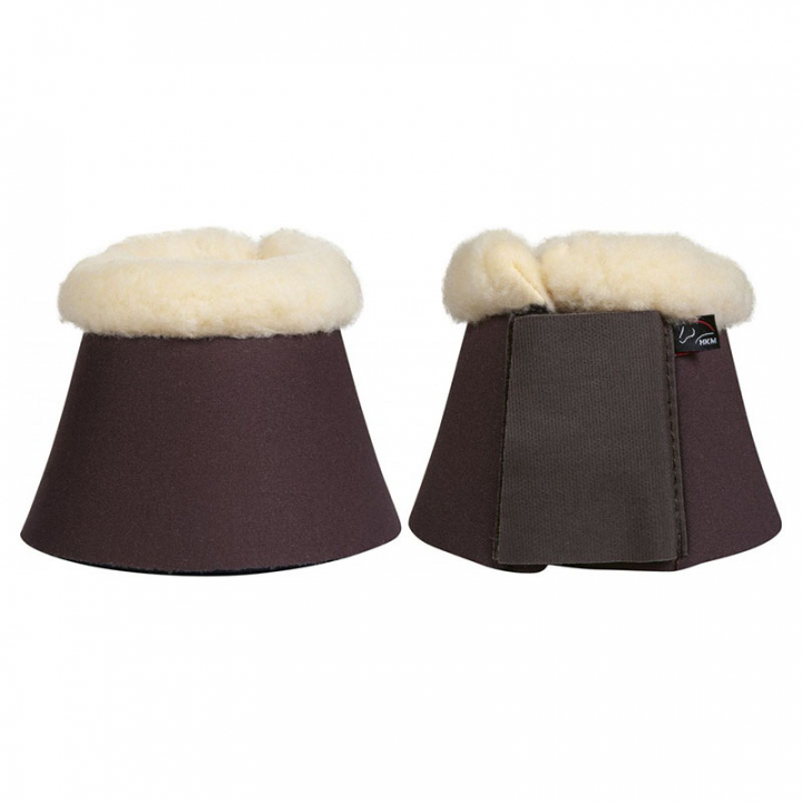 Cloches avec Doublure en Laine Comfort Marron  Foncé dans le groupe Équipement cheval / Protections des Membres / Cloches  chez Equinest (85861Br_r)