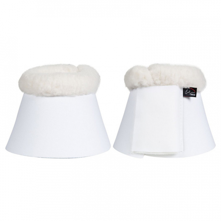 Cloches avec Doublure en Laine Comfort Blanc dans le groupe Équipement cheval / Protections des Membres / Cloches  chez Equinest (85861Vi_r)