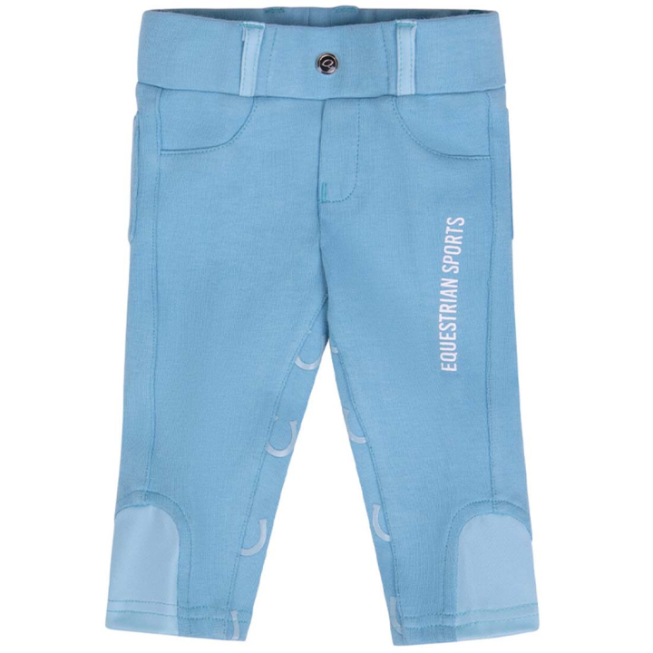 Pantalon d'équitation Enfants/Junior Bobby Bleu Clair dans le groupe Vêtements d'équitation / Pantalons d'équitation / Culottes d'équitation chez Equinest (8687BB104LBL_r)