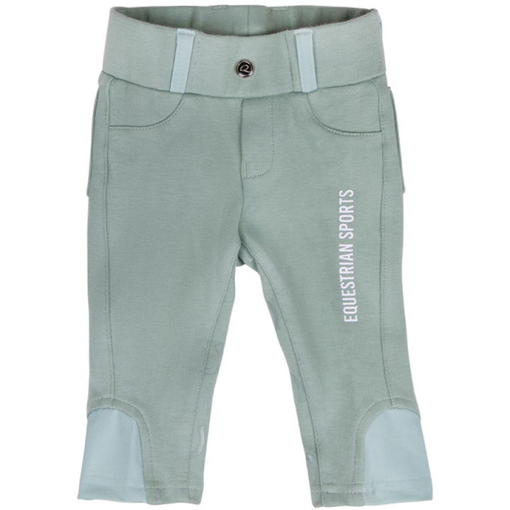 Pantalon d'équitation Enfants/Junior Bobby Vert Clair dans le groupe Vêtements d'équitation / Pantalons d'équitation / Culottes d'équitation chez Equinest (8687PST104GN_r)