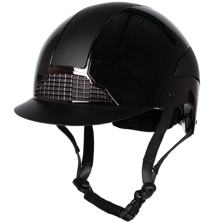 Casque d'équitation Miami Noir dans le groupe Équipement d'équitation / Casque d'équitation / Visière standard chez Equinest (8769ZW5155BA_r)