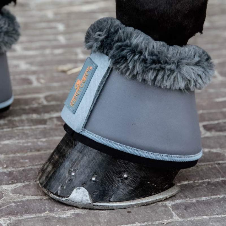 Cloches Sheepskin Leather Gris dans le groupe Équipement cheval / Protections des Membres / Cloches chez Equinest (88295GR_r)