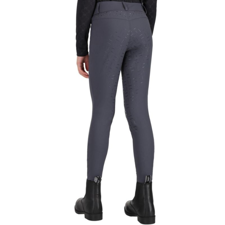 Culotte d'équitation Enfant/Junior Livora Full Grip Gris dans le groupe Vêtements d'équitation / Pantalons d'équitation / Culottes d'équitation chez Equinest (8941IG128GR_r)