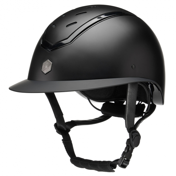 Casque d'équitation Kylo Mat Visière Noir/Noir dans le groupe Équipement d'équitation / Casque d'équitation / Visière solaire chez Equinest (90209020122230BA)