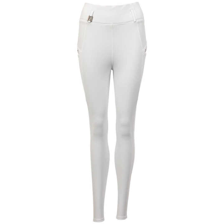 Collants d'équitation Tregging Exposure Silicone Full Seat Blanc dans le groupe Vêtements d'équitation / Pantalons d'équitation / Legging d'équitation chez Equinest (A62245W00103WH_r)