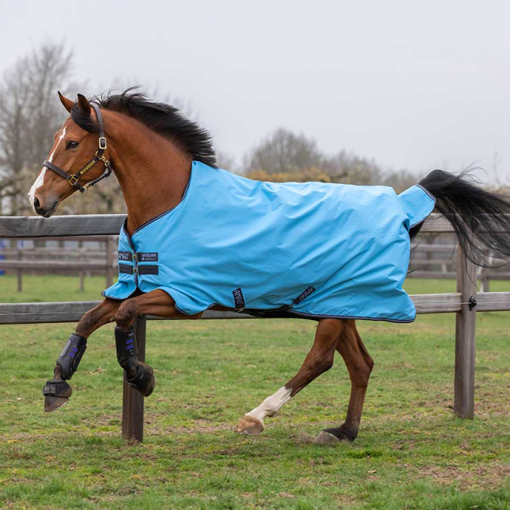 Couverture imperméable Amigo Hero 900 0g Bleu clair dans le groupe Couvertures cheval / Couvertures d'extérieur / Couvertures imperméables cheval chez Equinest (AAMA90LjBl_r)