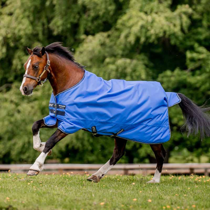 Couverture imperméable Amigo Hero Ripstop Lite 0g Bleu dans le groupe Couvertures cheval / Couvertures d'extérieur / Couvertures imperméables cheval chez Equinest (AAPA90BL)