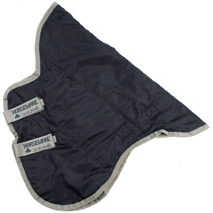 Capuche Amigo Insulator 150g Bleu Marine/Silver dans le groupe Couvertures cheval / Couvre-encolures chez Equinest (ABRN22NASI)