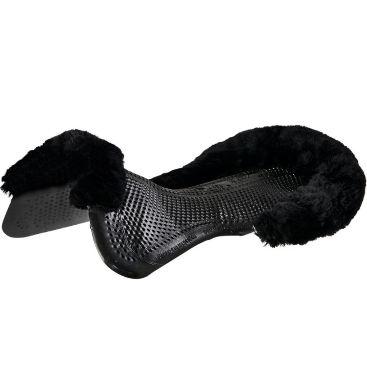 Tapis de Gel en Peau de Mouton Noir dans le groupe Équipement cheval / Amortisseur cheval chez Equinest (AC168Sv_r)