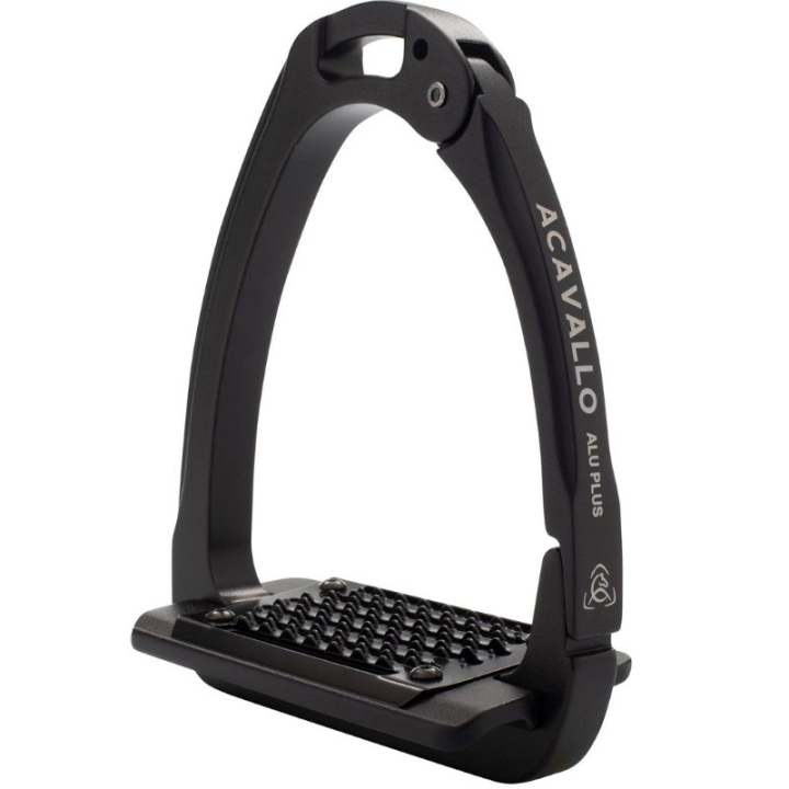 Étriers Arena Aluplus 2.0 Total Black dans le groupe Équipement cheval / Étrier d'équitation chez Equinest (AC609TBK)