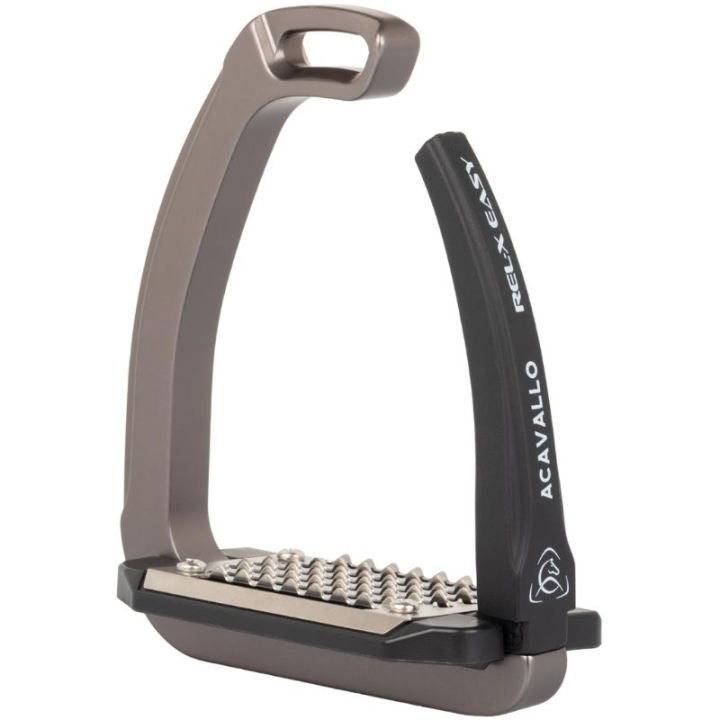 Étriers Rel-X Easy Charcoal dans le groupe Équipement cheval / Étrier d'équitation chez Equinest (AC667A04)