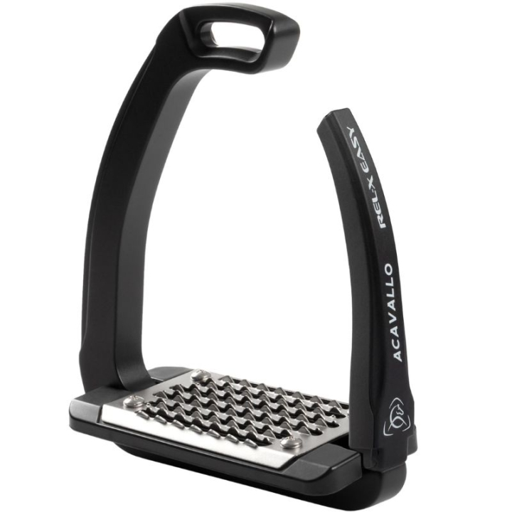 Étriers Rel-X Easy Noir dans le groupe Équipement cheval / Étrier d'équitation chez Equinest (AC667A09BA)