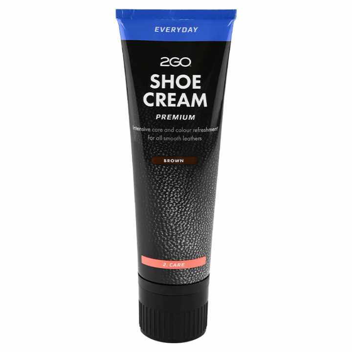 Crème pigmentée premium pour chaussures Marron 80ml dans le groupe Boots, Bottes & Chaps / Sacs à bottes d'équitation & Accessoires chez Equinest (BA3060000001BR-80)