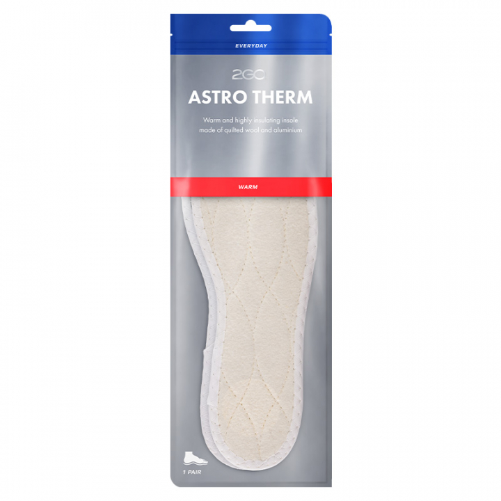 Semelle intérieure Astro Therm Laine 2-pack Neutre dans le groupe Boots, Bottes & Chaps / Semelle intérieure & Talonnettes chez Equinest (BA611693NE_r)