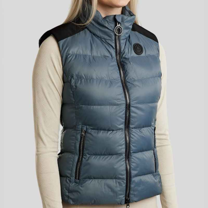 Gilet d'équitation MoAthena Refined Bleu dans le groupe Vêtements d'équitation / Gilets chez Equinest (BW242067LBL_r)