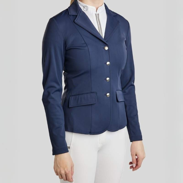 Veste de concours Kathy Classic Bleu Marine dans le groupe Vêtements d'équitation / Vestes et queues-de-pie chez Equinest (COMB23997NA_r)