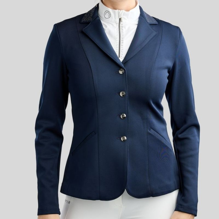 Veste de concours MoFair Bleu Marine dans le groupe Vêtements d'équitation / Vestes et queues-de-pie chez Equinest (COMB2677734NA_r)