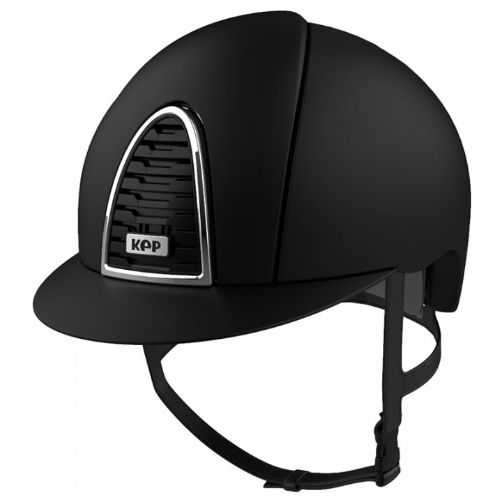 Casque d'équitation Cromo 2.0 Textile Noir  dans le groupe Équipement d'équitation / Casque d'équitation / Visière standard chez Equinest (CRTL2BLKBLK2_R)