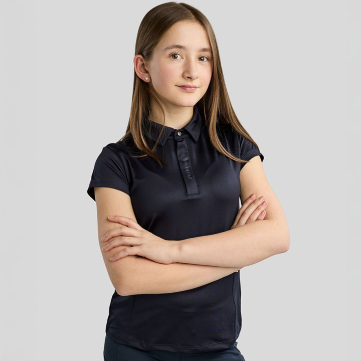 Sous-pull enfant Clubwear Bleu Marine dans le groupe Vêtements d'équitation / T-shirts & Hauts d'équitation / Polos chez Equinest (CW4024171NA_r)
