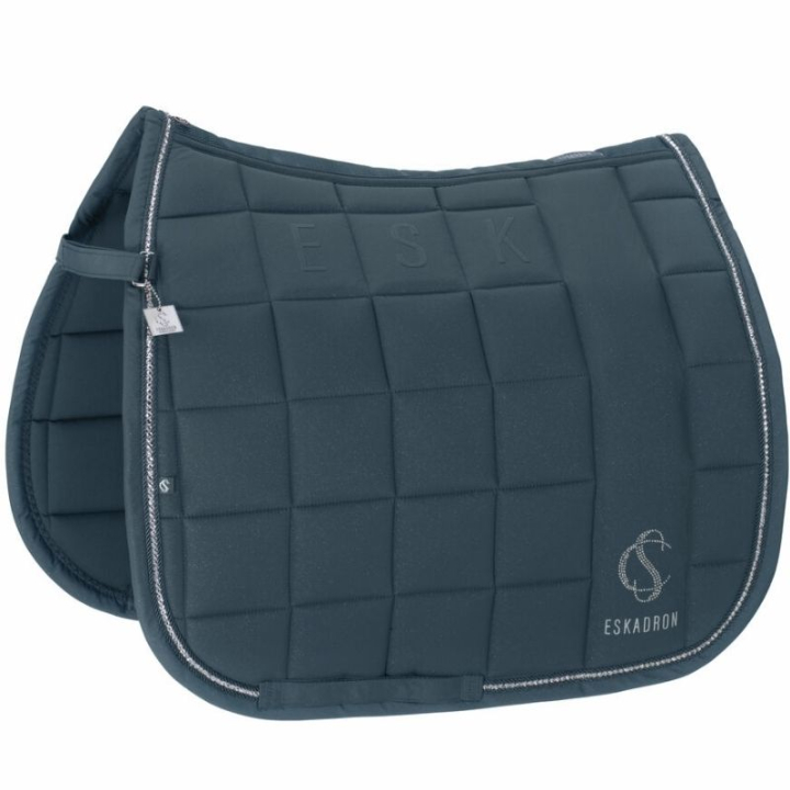 Tapis de selle dressage Biq Square Sparkle Classic Sports Vert dans le groupe Équipement cheval / Tapis de selle / Tapis de selle dressage chez Equinest (D2122765GN_r)