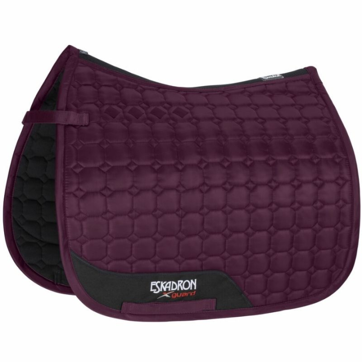 Tapis de selle dressage Glossy Compact Bordeaux dans le groupe Équipement cheval / Tapis de selle / Tapis de selle dressage chez Equinest (D2220004WN_r)