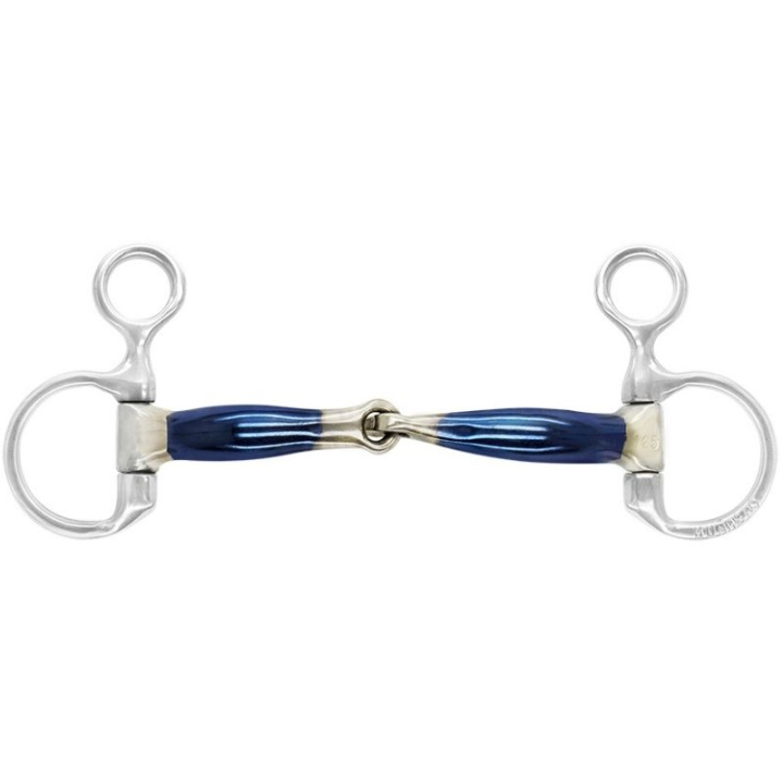 Mors Baucher Baby Drop Cheek Snaffle Lock Up dans le groupe Équipement cheval / Mors / Mors baucher chez Equinest (D6SNLU10512_r)