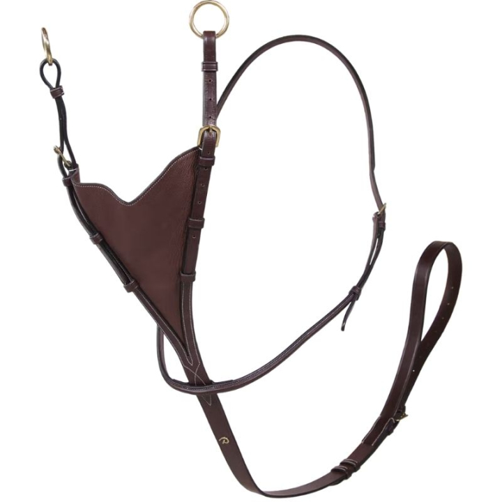 Martingale Soft Bib Dyon Collection Marron dans le groupe Équipement cheval / Martingales & Enrênements / Martingales chez Equinest (DY07KBRCBR_r)