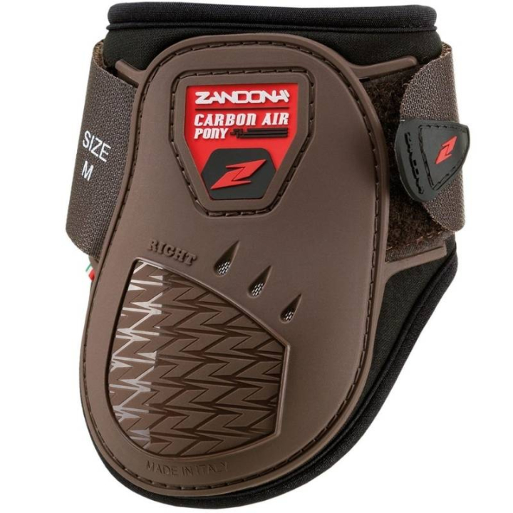 Protège-boulets Carbon Air Pony Marron dans le groupe Équipement cheval / Protections des Membres / Protège-boulets chez Equinest (E2117PBNUNBKBR_r)