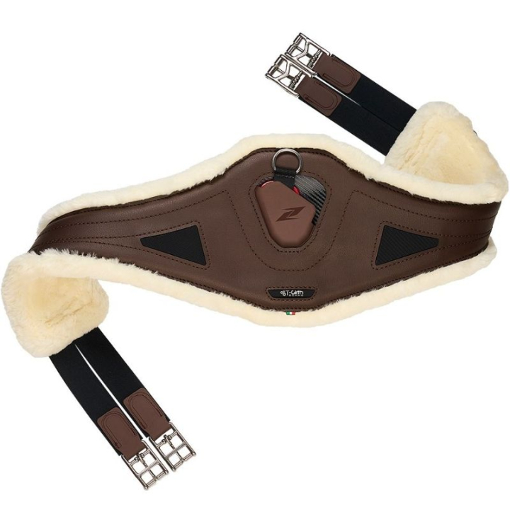 Sangle Techno-Fur Candy Marron dans le groupe Équipement cheval / Sangles bavette / Sangles tout usage chez Equinest (E2448BN110YWBR_r)