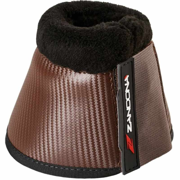 Cloches X-Bell Pony Furry Marron dans le groupe Équipement cheval / Protections des Membres / Cloches  chez Equinest (E2613PFBNUNBKBR_r)