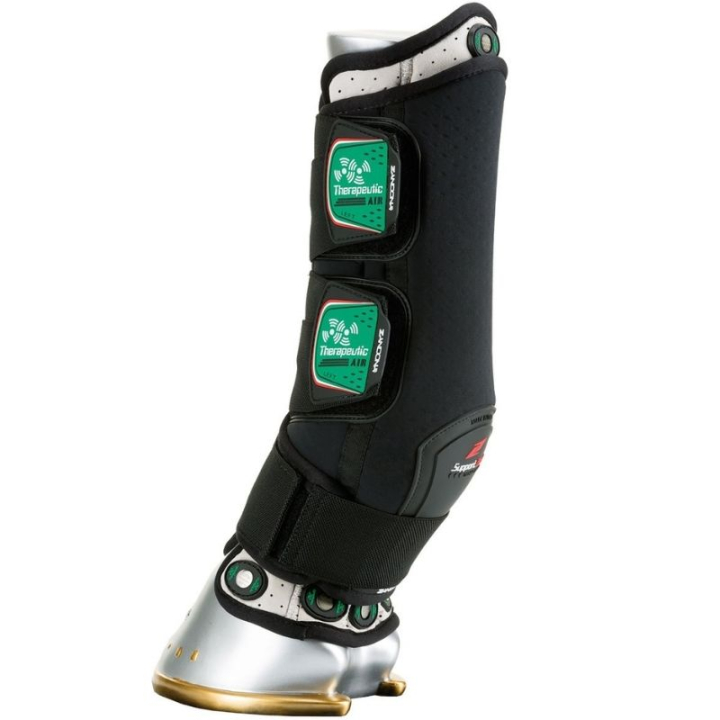 Guêtres de thérapie Magnetic Support Boot Air Front Noir dans le groupe Équipement cheval / Protections des Membres / Protections de transport & d'écurie chez Equinest (E2710TBKSBKBIBA_r)