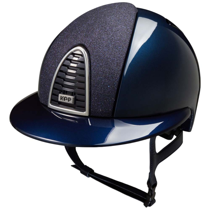 Casque d'équitation Cromo 2.0 Shine Polo Inserto Star Bleu Marine dans le groupe Équipement d'équitation / Casque d'équitation / Visière solaire chez Equinest (E54326L05071NA_r)