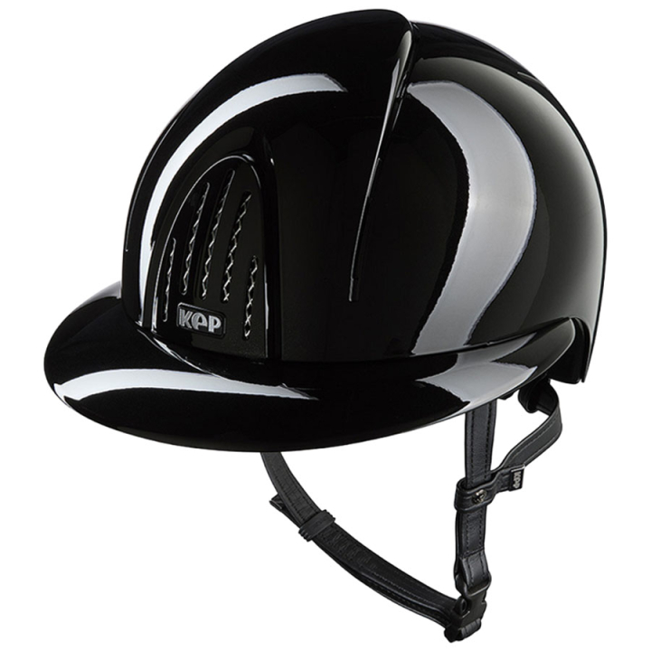 Casque d'équitation Smart Nova Metal Polish Polo Noir dans le groupe Équipement d'équitation / Casque d'équitation / Visière solaire chez Equinest (E54362B00171BA_r)