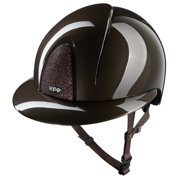Casque d'équitation Smart Nova Metal Polish Polo Star Marron/Marron dans le groupe Équipement d'équitation / Casque d'équitation / Visière solaire chez Equinest (E54368N00171BRBR_r)