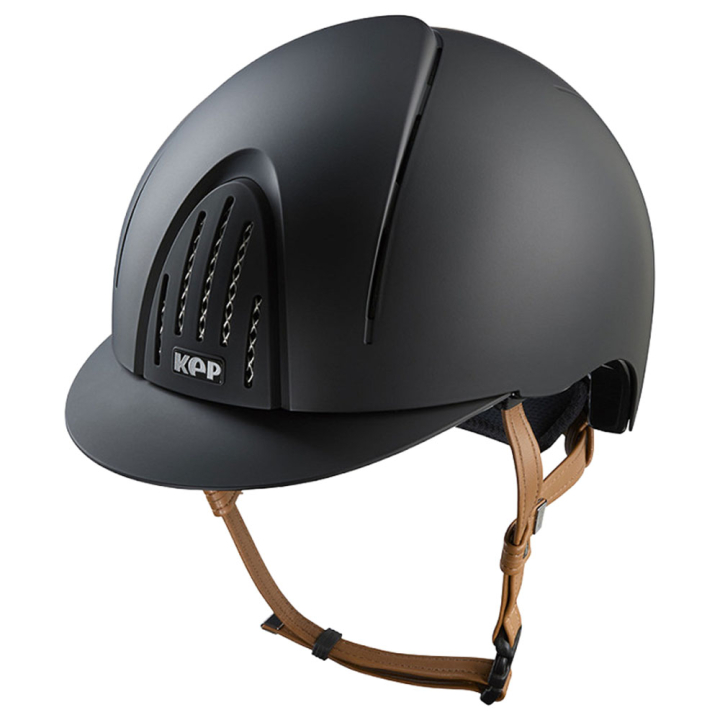 Casque d'équitation Smart Nova Matt Beige Strap Noir dans le groupe Équipement d'équitation / Casque d'équitation / Visière standard chez Equinest (E54377B00171BA_r)