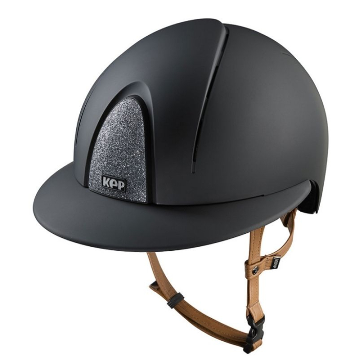 Casque d'équitation Smart Nova Matt Polo Star Beige Strap Noir/Argent dans le groupe Équipement d'équitation / Casque d'équitation / Visière solaire chez Equinest (E54385B0BASI_r)