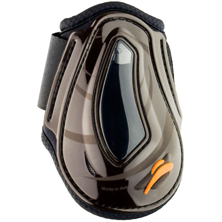 Protège-boulets eAirshock Legend Velcro Marron dans le groupe Équipement cheval / Protections des Membres / Protège-boulets chez Equinest (EAIRLGNDRLMVBR_r)