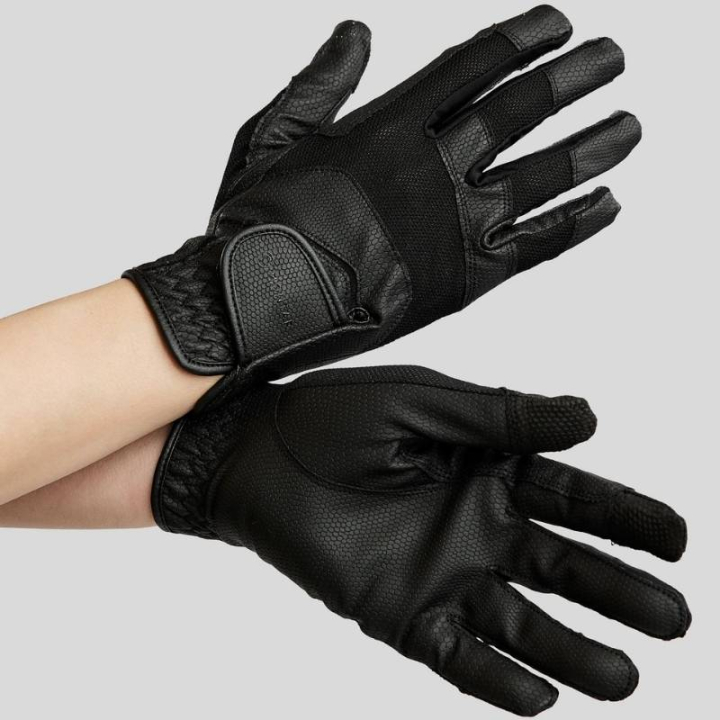 Gants d'équitation 2nd Skin Tech Mesh Touch Noir dans le groupe Vêtements d'équitation / Gants chez Equinest (GL2025465BA_r)