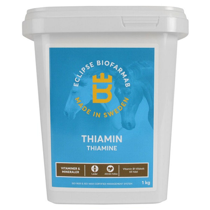 Thiamine 1 kg dans le groupe Compléments alimentaires / Compléments alimentaires pour chevaux / Vitamines & Minéraux chez Equinest (H12009)