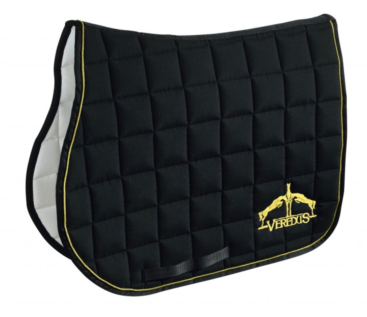 Tapis de selle Allround Noir/or dans le groupe Équipement cheval / Tapis de selle / Tapis de selle mixte & Tapis de selle de saut chez Equinest (H21200041_SG_r)